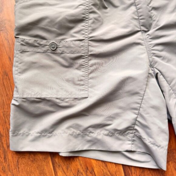 AFTCO Nylon Shorts 40” Grey Outdoor Fishing Camping Cargo Outdoor Hiking Stretch - Picture 8 of 16